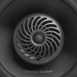 Text reads 'Image 5'. Black circular speaker or audio component with spiral grille pattern, shown from multiple angles.