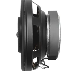 Meerdere hoeken van een zwarte professionele audio- of studiohoofdtelefoon, met gedetailleerde beelden van de oorschelpen en de hoofdbandconstructie.