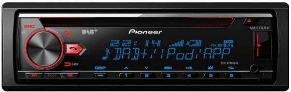 Pioneer DEH-X7800DAB - Autoradio met DAB+