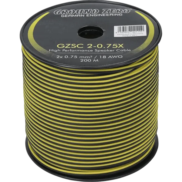 GZSC 2-0.75X 0.75 mm² CCA speaker cable