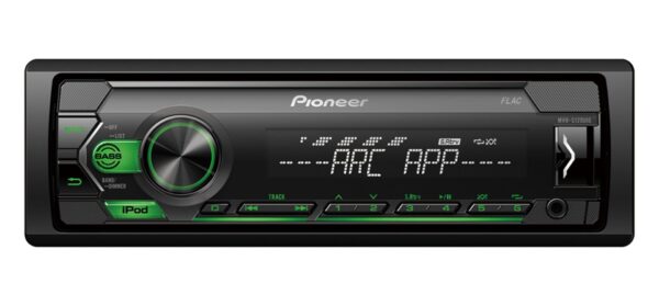 Pioneer MVH-S120UBG - Autoradio enkeldin - USB/AUX - 50W x 4