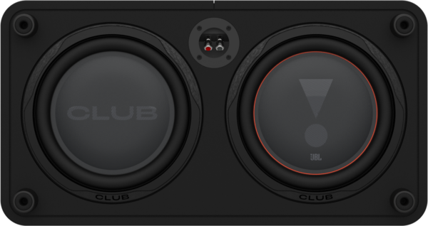 JBL Club 1200SSL - Autosubwoofer - 12” Subwoofer voor in de Auto met Ondiepe Behuizing - 1200W Piek / 400W RMS