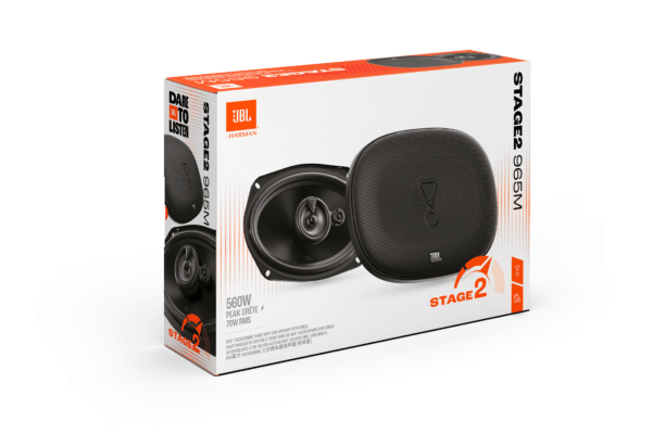 JBL Stage2 965M Autospeakers - 6x9 inch - 560 Watt Peak / 70 Watt RMS - 3-weg Coaxiaal - Speakers Auto - Set van 2 - Afbeelding 4