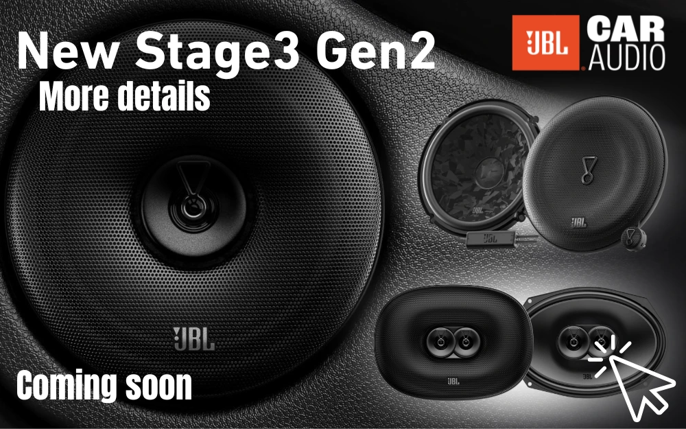 JBL Stage3 Gen2 car audio speakers