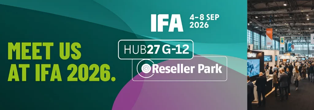 Neeskens bezoekt IFA Berlin 2026 voor de nieuwste consumentenelektronica.